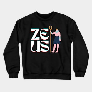 Zeus Greek Mythology Crewneck Sweatshirt